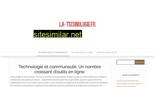 la-technologie.fr alternative sites