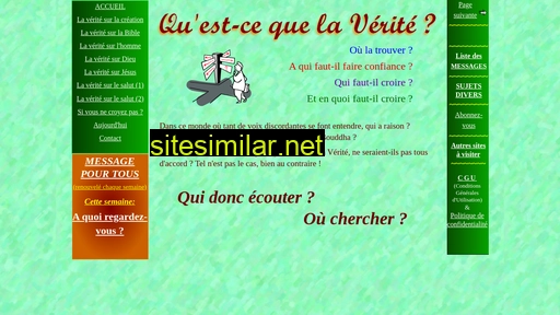 la-verite-sure.fr alternative sites