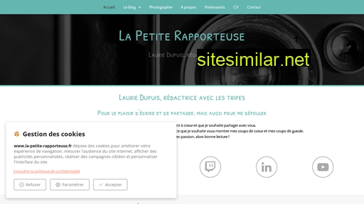 la-petite-rapporteuse.fr alternative sites