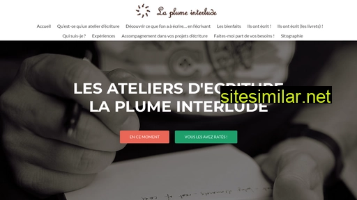 La-plume-interlude similar sites