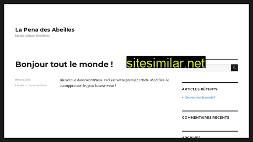 lapenadesabeilles.fr alternative sites