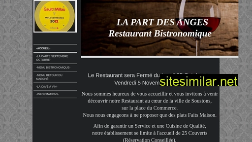 lapartdesangessoustons.fr alternative sites