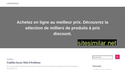 lapatchouka.fr alternative sites