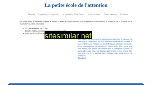 lapetiteecoledelattention.fr alternative sites