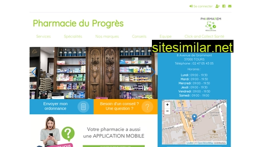 lapharmacieduprogres.fr alternative sites