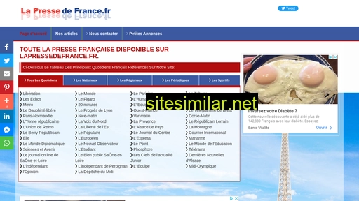 lapressedefrance.fr alternative sites