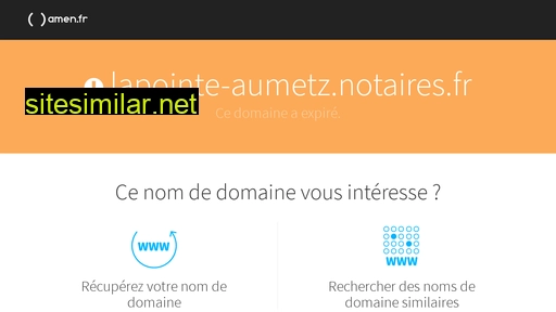 lapointe-aumetz.notaires.fr alternative sites