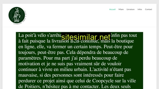 lapoitavelo.fr alternative sites