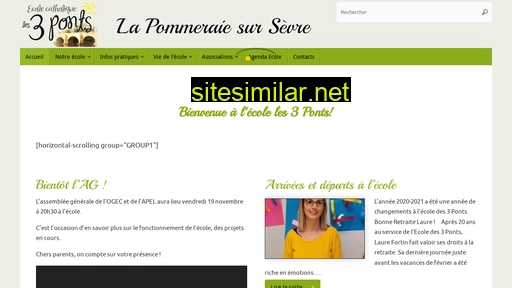 lapommeraiesursevre-les3ponts.fr alternative sites