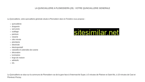 laquincaillerie.fr alternative sites