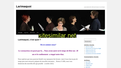 larimaquoi.fr alternative sites
