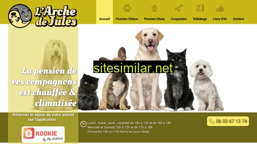 larche-de-jules.fr alternative sites