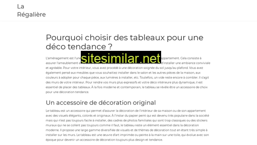 laregaliere-anduze.fr alternative sites