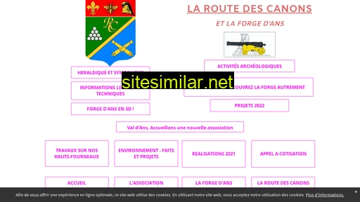 laroutedescanons.fr alternative sites