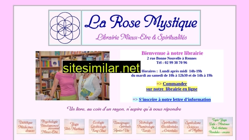 larosemystique.fr alternative sites