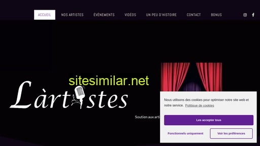 lartistes.fr alternative sites