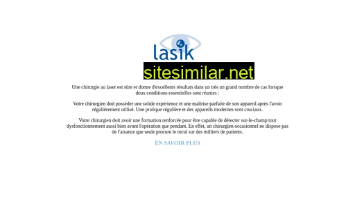 lasik.asso.fr alternative sites