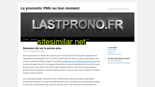 lastprono.fr alternative sites