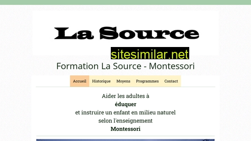 lasource-montessori.fr alternative sites