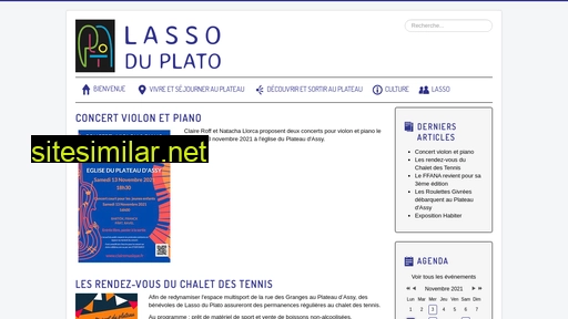 lassoduplato.fr alternative sites