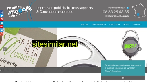 latelier-idecom.fr alternative sites