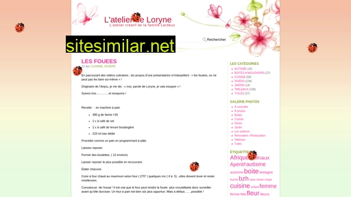 Latelierdeloryne similar sites