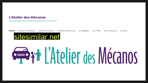 latelierdesmecanos.fr alternative sites