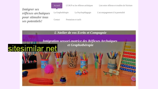 latelierdevosecrits.fr alternative sites