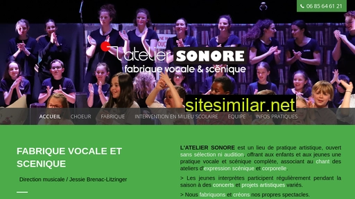 lateliersonore.fr alternative sites