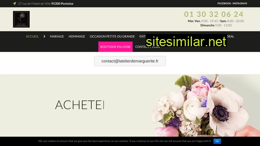latelierdemarguerite-fleuriste-pontoise.fr alternative sites