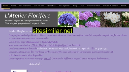 latelierflorifere.fr alternative sites