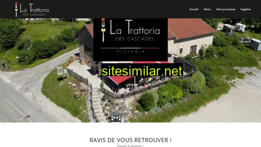 latrattoriadescascades.fr alternative sites