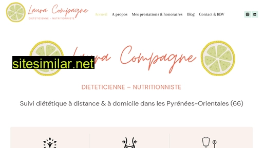 lauracompagne-dieteticienne.fr alternative sites