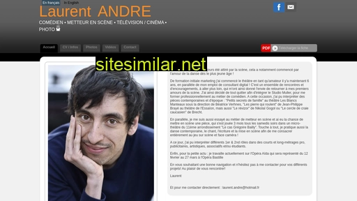 laurentandrecomedien.fr alternative sites