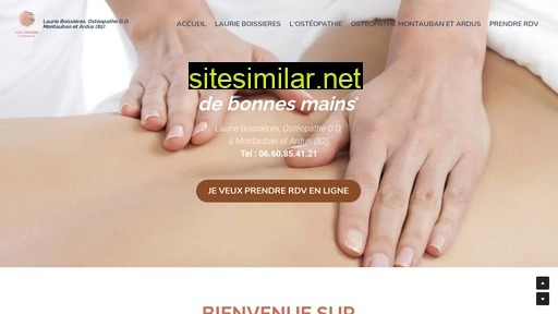 laurieboissieres-osteopathe.fr alternative sites