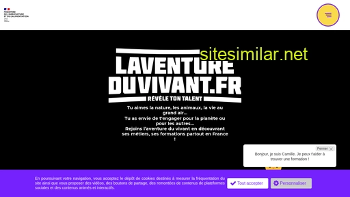 laventureduvivant.fr alternative sites