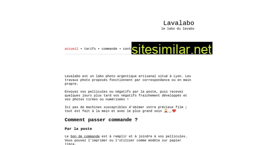 lavalabo.fr alternative sites
