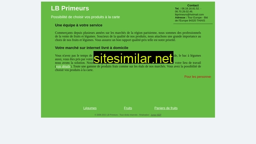 lb-primeurs.fr alternative sites