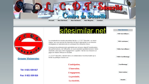 lcdt-securite.fr alternative sites
