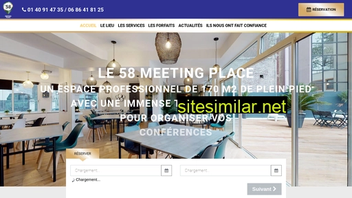 le58meetingplace.fr alternative sites
