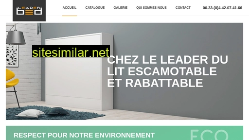 leaderbed.fr alternative sites