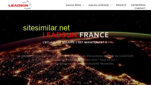 leadsun-eclairage-solaire.fr alternative sites