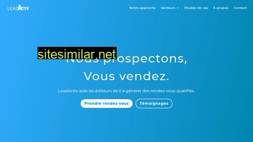 leadactiv.fr alternative sites