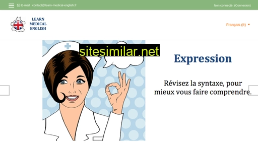 learn-medical-english.fr alternative sites