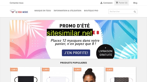 lebeaumasque.fr alternative sites