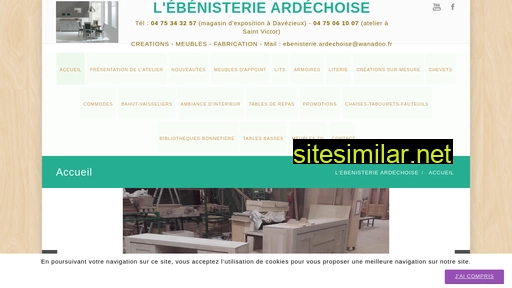 lebenisterie-ardechoise-davezieux.fr alternative sites