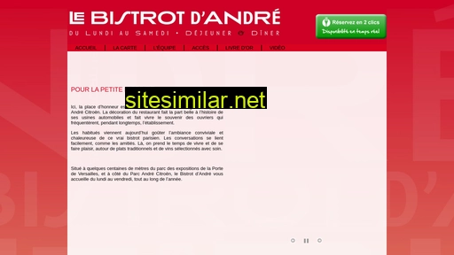 lebistrotdandre.fr alternative sites