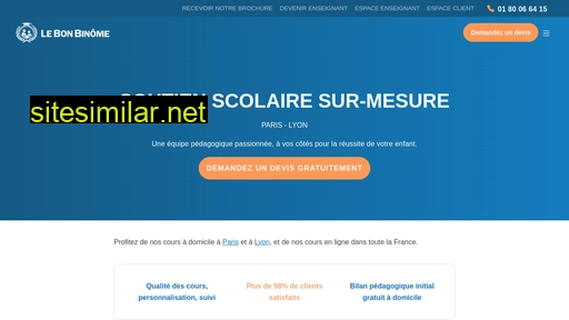 lebonbinome.fr alternative sites