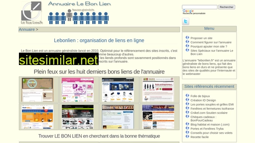 lebonlien.fr alternative sites