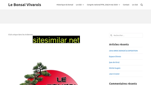 lebonsaivivarois.fr alternative sites